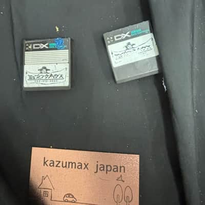 Yamaha DX7 Voice ROM 1 2 Data Cartridge Set Synthesizer Memory Tested image 3