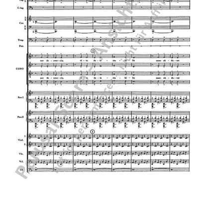 Carmina Burana Score Full Score image 1