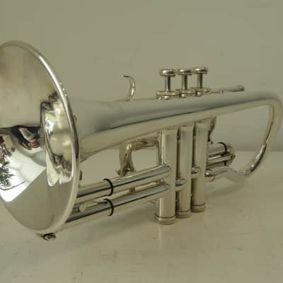 1992 Besson Sovereign BE-928 GS Silver Plated Cornet with Case - Superb! image 5