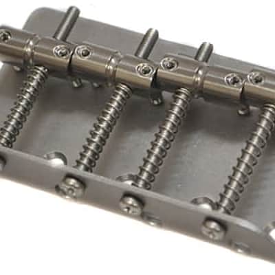 KTS Titanium 4-String Bass Bridge image 5