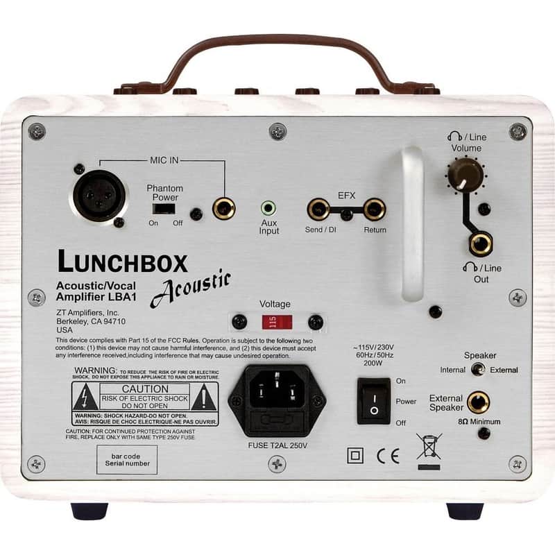 ZT Amplifiers Lunchbox Acoustic LBA1 200-Watt 1x6.5 ZT Amplifiers Lunchbox Acoustic LBA1 200-Watt 1x6.5