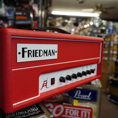 Friedman Signature Jake E Lee JEL-20 - Red Tolex 20-Watt Tube Head image 1