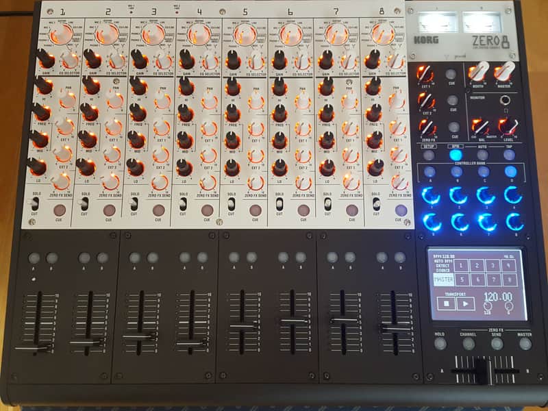 Korg Zero 8 - Eight-Channel Digital DJ Mixer with FireWire and