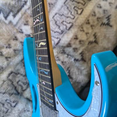 Electric Guitar Strat style 2024 - Sky Blue image 5