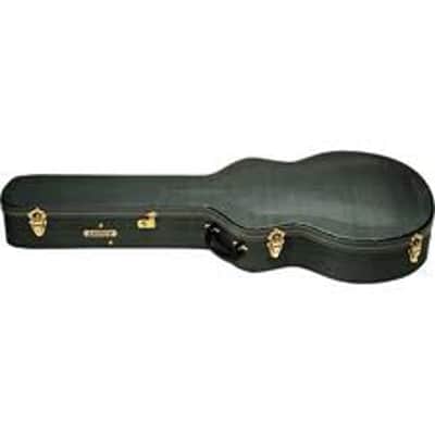 Gretsch G6242L 17" Deluxe Hollow Body Electric Hardshell Case, Black image 2