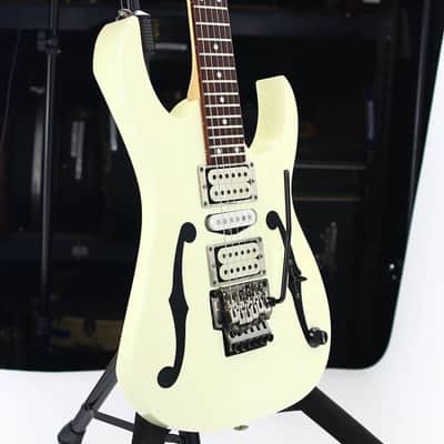 Ibanez PGM30-WH Paul Gilbert Signature with Lo TRS II Tremolo 1995 - 2002 - Vintage White image 7