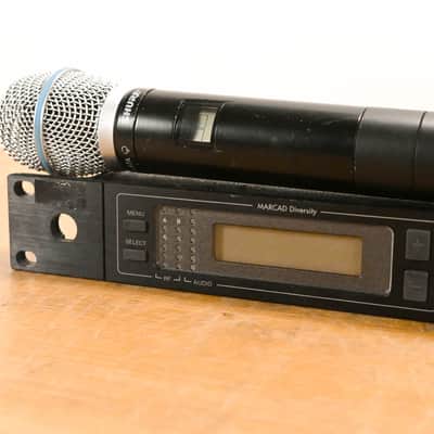 Shure U4D-J4 Wireless Receiver w/ two U2/BETA87A Handheld Mics - J4 Band CG01YHE image 4