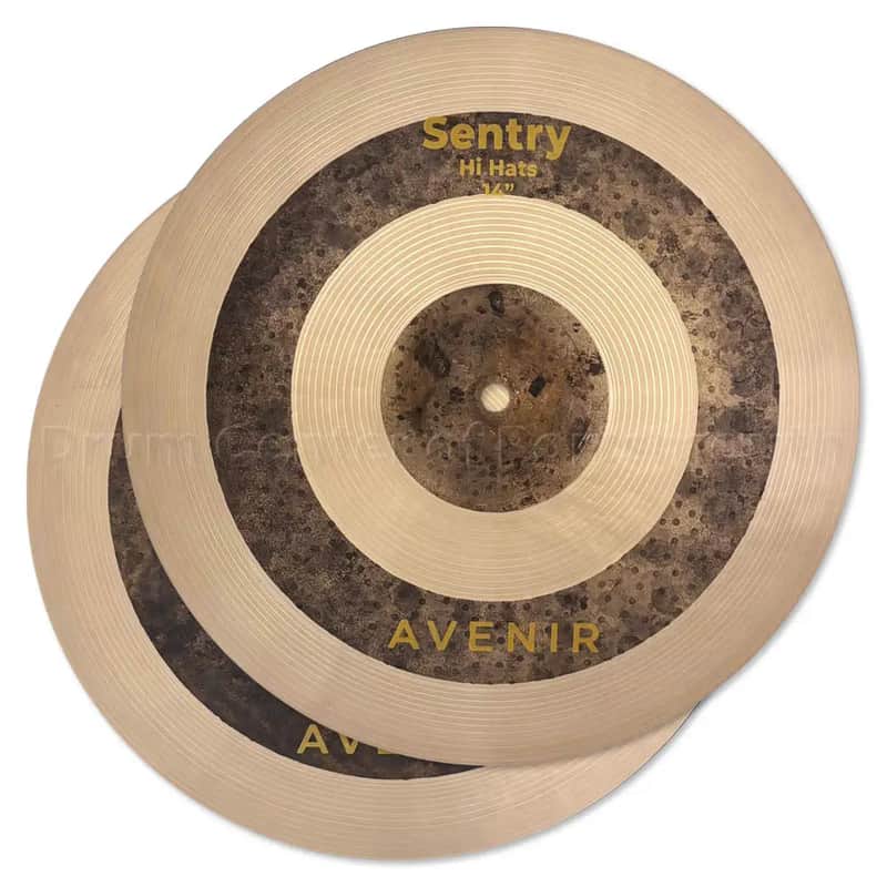 Avenir Sentry Hi Hat Cymbals 14" image 1