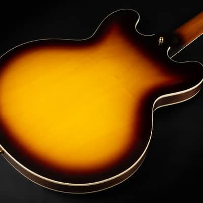 2009 Gibson Memphis ES-345 Stereo Reissue - Vintage Sunburst | USA Semi-Hollow Classic '57 Humbuckers Varitone Switch | OHSC image 13