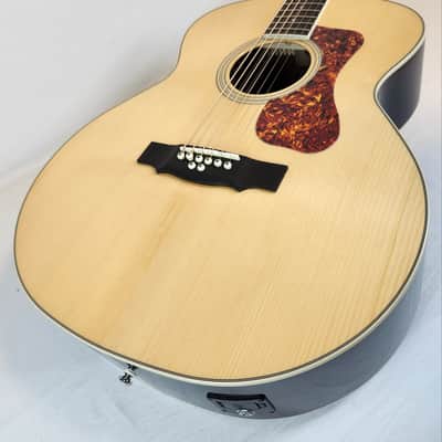 Guild BT-258E Deluxe Baritone 8 String Acoustic Electric Guitar, Natural 2026 image 4