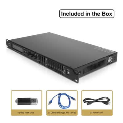 MDX-48 | MODE Audio 4x8 FIR DSP, Speaker System Processor, Line Array Management with Display, Support Dante/AES image 4