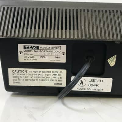 Teac 144 Tascam 4 Track Cassette Recorder, for Repair image 8