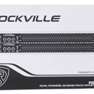 Rockville REQ231 Dual 31 Band Home Theater Graphic Equalizer EQ w/ Sub-Output image 5