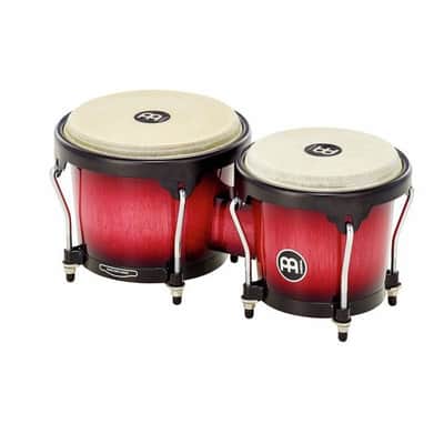 Meinl Headliner Series 6.75" & 8" Bongo, Wine Red Burst | HB100WRB image 1