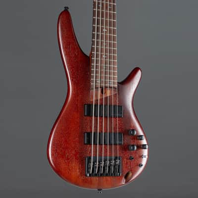 Ibanez Standard SR506E-BM Brown Mahogany - 6-String Electric Bass image 6