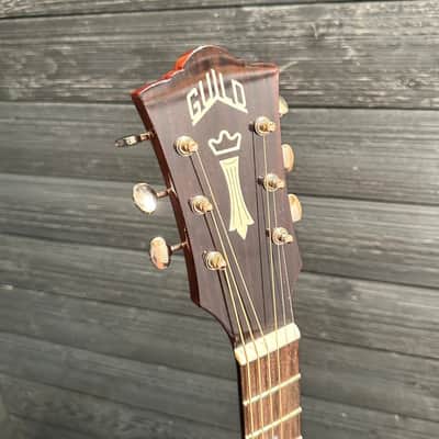 Guild M-120 Westerly Collection Concert Acoustic Guitar - Natural Mahogany image 7