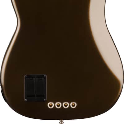 Fender American Ultra II Precision Bass, Ebony Fingerboard, Texas Tea image 2