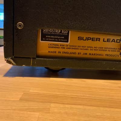 Marshall Super Lead 100W - Reissue 1994 - SKRYDSTRUP R&D MODDED 1994 - Black image 8