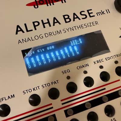 JoMox Alpha Base Analog Drum Synthesizer 2017 - Present - White / Natural image 3