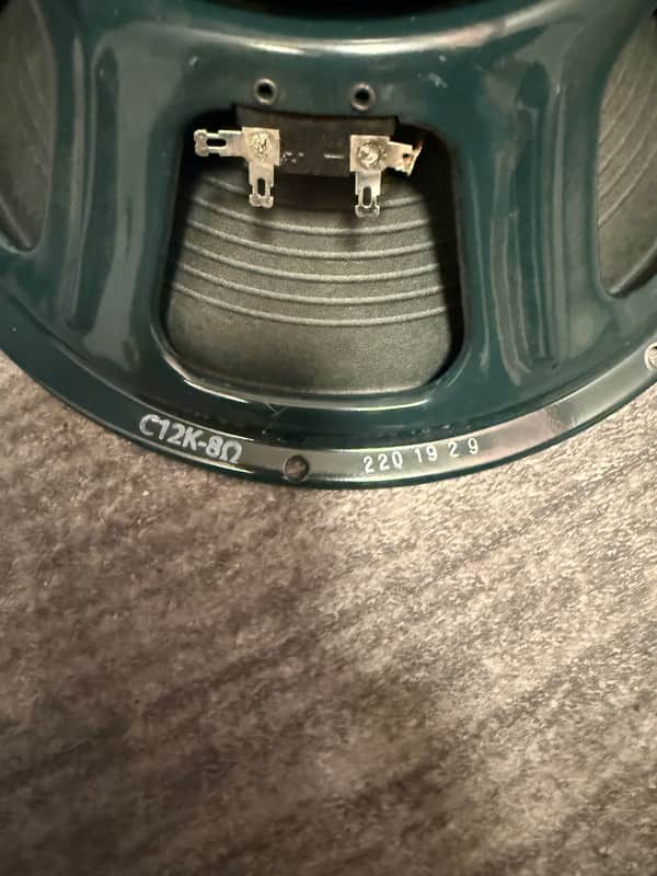 Jensen C12K-2 12-inch 100-watt Vintage Ceramic Guitar Amp Speaker - 8 Ohms image 1