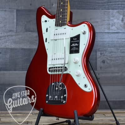 Mint Fender Vintera III Mid 60s Jazzmaster - Candy Apple Red with Gigbag image 12