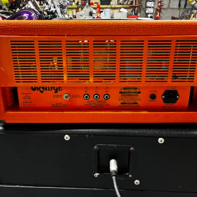 Orange Retro 50 Custom Shop 50-Watt Guitar Amp Head 2002 - 2012 - Orange image 5