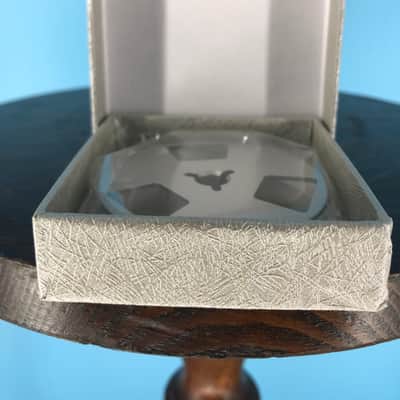 Burlington Recording 1/4" x 2.5" Heavy Duty SILVER Trident Metal Reel in Silver Box -3 Windage Holes image 2