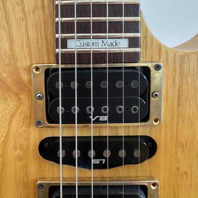Ibanez RRG6 Custom Made Natural Ash Reverse Headstock Spot Model 1994 FujiGen Japan RG670 image 21