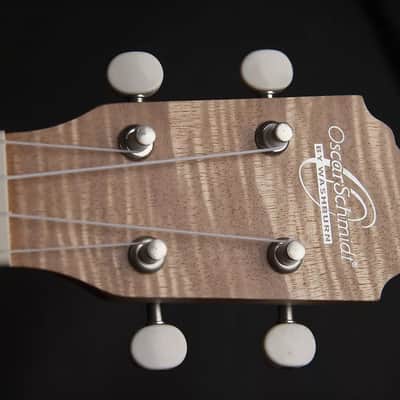 Oscar Schmidt OU800TE Comfort Series Tenor Size Mahogany Neck 4-String Acoustic-Electric Ukulele image 3