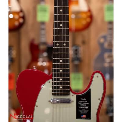 Fender American Professional Classic Telecaster, Rosewood Fingerboard, Faded Dakota Red image 10