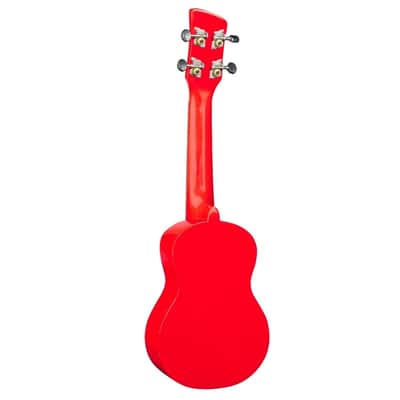 Brunswick Soprano Ukulele With Aquila Strings Red Gloss BU1SR image 2