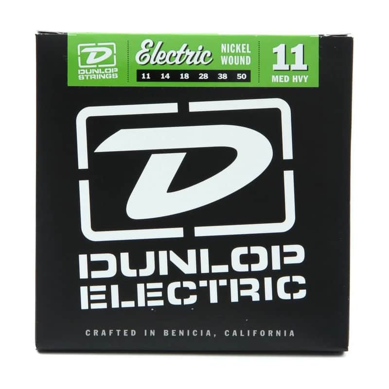 Dunlop DEN1150 Nickel-Plated Steel Electric Guitar Strings - Medium Heavy (11-50) (4 PACK) Bild 1