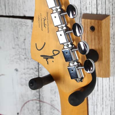 Fender Squier J Mascis Signature Jazzmaster Electric Guitar Vintage White Finish image 12