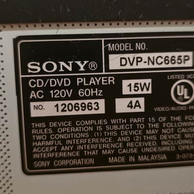 Sony 5-Disc Progressive Scan DVD Player DVP-NC665P - Tested & Working Great image 14