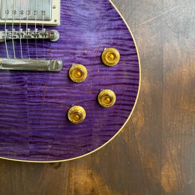 Gibson Murphy Lab '59 Custom Shop Les Paul 2023 - Trans Purple Aged _ R9 1959 historic reissue image 16