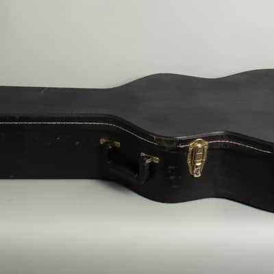 Wandre Roby Basso 63 Semi-Hollow Body Electric Bass Guitar (1963), black tolex hard shell case. image 11