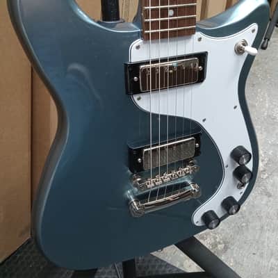 Epiphone 150th Anniversary Wilshire Electric Guitar in Pacific Blue (2022) On Sale 6/26-6/29! image 1