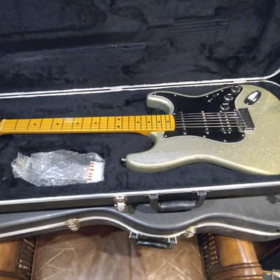 Partscaster Stratocaster Sparkle silver Chunky neck Extra loaded pickguard image 2