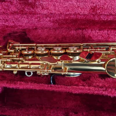 Yamaha YSS-475 Soprano Saxophone 1990s - Gold Lacquer image 6