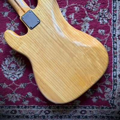 1973 Fender Precision Bass with Maple Fretboard in Natural Finish image 7