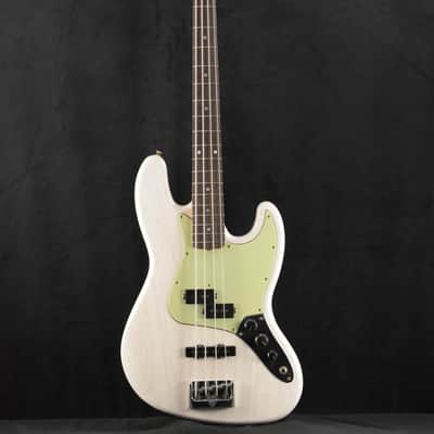 Mint Fender Limited Edition Jazz Bass Special Journeyman Relic White Blonde Rosewood Fingerboard image 2
