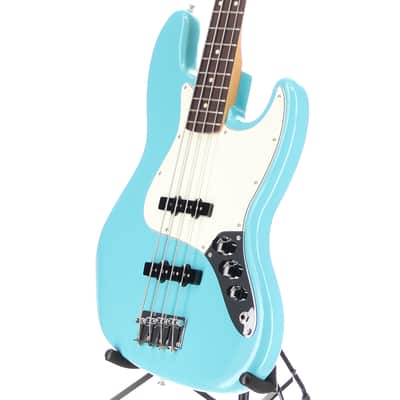 Fender Certified Pre-Owned Player II Jazz Bass, Rosewood Fingerboard, Aquatone Blue (H13) (55649) image 4