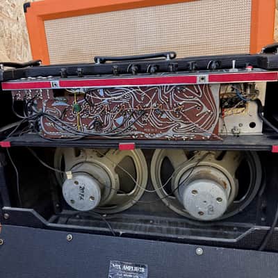 Vintage 1972 Vox AC30 2×12 Top Boost Valve Amplifier Combo w/ Celestion T2056 image 16