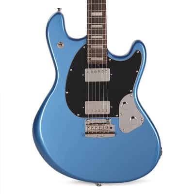 Sterling by Music Man StingRay Baritone Electric Guitar Toluca Lake Blue image 2