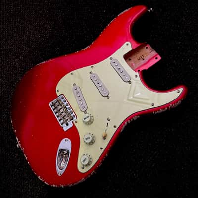 MJT Loaded Body Stratocaster 2020s - Faded CAR image 1