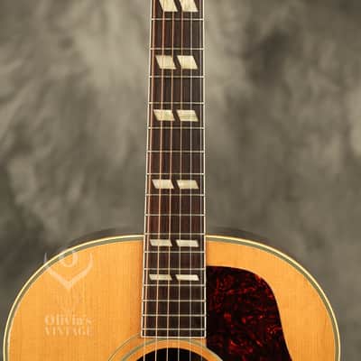 1957 Gibson Country Western SJN Natural acoustic flattop image 4