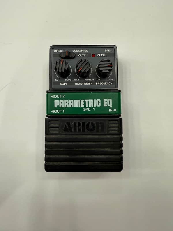 Arion SPE-1 Stereo Parametric EQ Equalizer Vintage Guitar Effect Pedal MIJ Japan image 1
