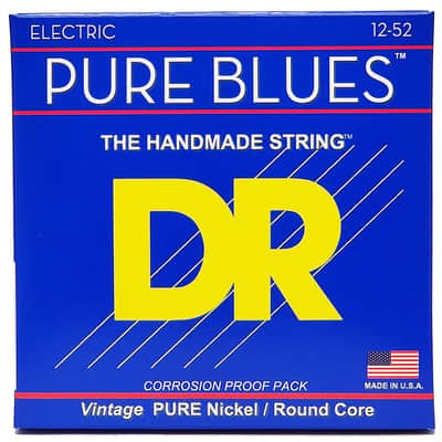 DR Strings Pure Blues PHR-12 Extra Heavy .012-052 image 2