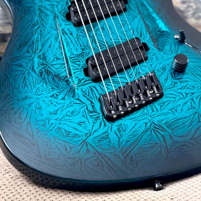 Aristides 070s - Dark Teal Crystalized Burst Custom image 4