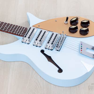 2004 Rickenbacker 325C58 Capri Blue Boy F Hole w/ Case image 11